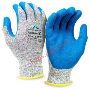 bao tay chống cắt phủ latex
