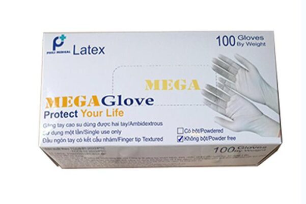 Găng tay cao su y tế Megaglove