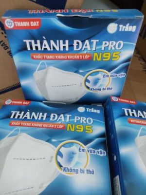 Khẩu Trang Y Tế Kháng Khuẩn 5 lớp N95 Thành Đạt