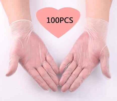 bao tay cao su vinyl gloves