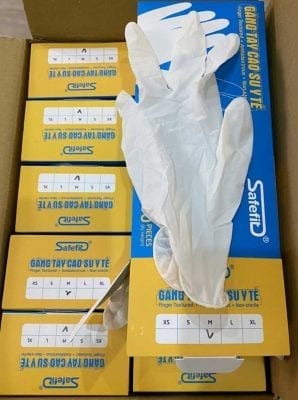Găng tay latex
