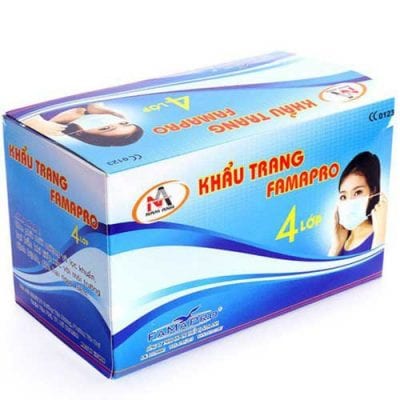 Khẩu trang y tế 4 lớp Nam Anh