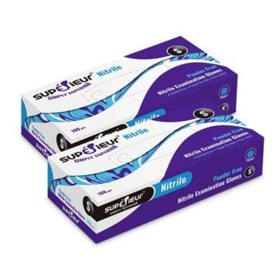 Găng tay y tế cao cấp không bột Nitrile Superieur