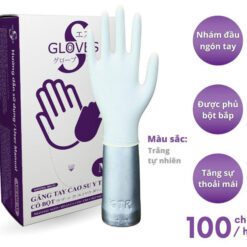 Găng tay cao su Sgloves Latex có bột 4.9g
